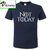 Not Today T Shirt Men  Tshirt Summer Fashion Cotton Short Sleeve Harajuku Print Top Got T-Shirt Homme
