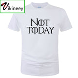 Not Today T Shirt Men  Tshirt Summer Fashion Cotton Short Sleeve Harajuku Print Top Got T-Shirt Homme