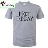 Not Today T Shirt Men  Tshirt Summer Fashion Cotton Short Sleeve Harajuku Print Top Got T-Shirt Homme