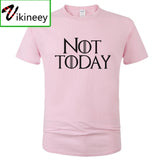 Not Today T Shirt Men  Tshirt Summer Fashion Cotton Short Sleeve Harajuku Print Top Got T-Shirt Homme