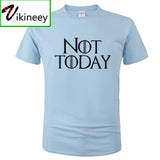 Not Today T Shirt Men  Tshirt Summer Fashion Cotton Short Sleeve Harajuku Print Top Got T-Shirt Homme