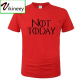 Not Today T Shirt Men  Tshirt Summer Fashion Cotton Short Sleeve Harajuku Print Top Got T-Shirt Homme