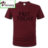Not Today T Shirt Men  Tshirt Summer Fashion Cotton Short Sleeve Harajuku Print Top Got T-Shirt Homme