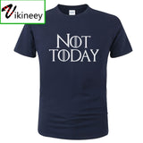 Not Today T Shirt Men  Tshirt Summer Fashion Cotton Short Sleeve Harajuku Print Top Got T-Shirt Homme