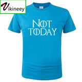 Not Today T Shirt Men  Tshirt Summer Fashion Cotton Short Sleeve Harajuku Print Top Got T-Shirt Homme