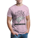 House Stark of Winterfell Men's T-shirt Couples Punk Anime Oversized Kawaii Tops Summer Unisex Funny  4XL 5XL 6XL T-shirt 26891